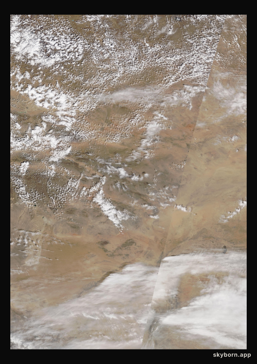 The Earth on 19 April 2016 · Gobi Desert