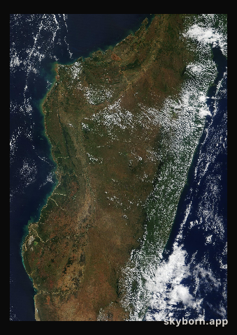 The Earth on 27 April 2016 · Madagascar