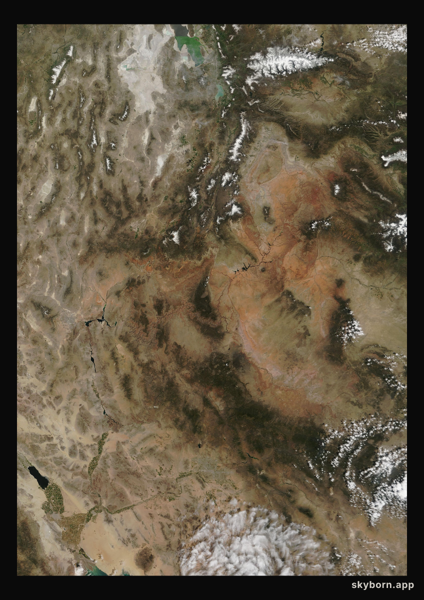 The Earth on 13 May 2016 · Colorado Plateau