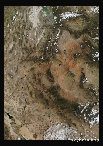 The Earth on 13 May 2016 · Colorado Plateau