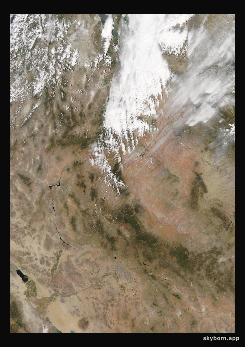 The Earth on 21 May 2016 · Colorado Plateau