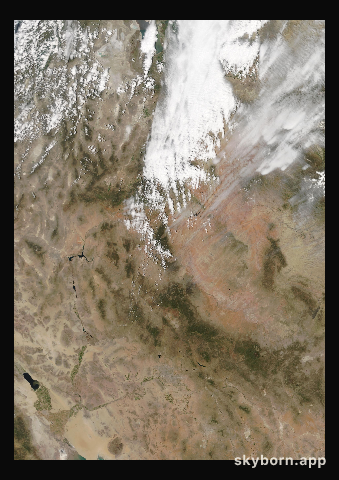 The Earth on 21 May 2016 · Colorado Plateau