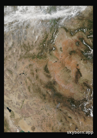 The Earth on 2 June 2016 · Colorado Plateau
