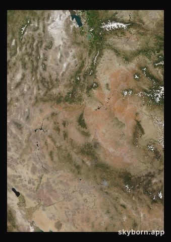 The Earth on 4 June 2016 · Colorado Plateau