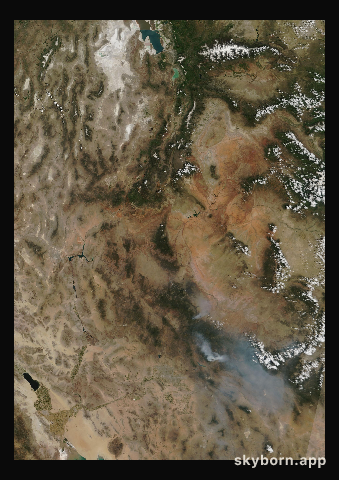 The Earth on 5 June 2016 · Colorado Plateau