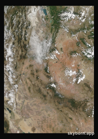 The Earth on 8 June 2016 · Colorado Plateau