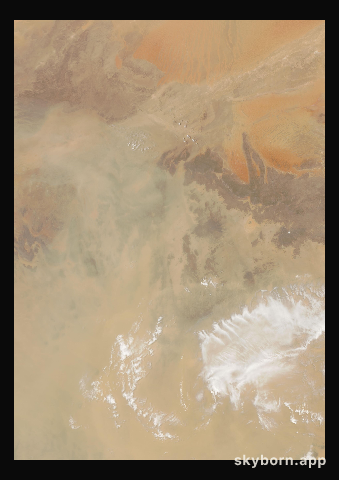 The Earth on 11 June 2016 · Sahara, Algeria
