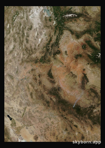 The Earth on 16 June 2016 · Colorado Plateau