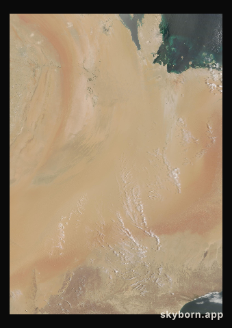 The Earth on 19 June 2016 · Empty Quarter, Arabia