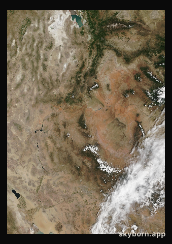 The Earth on 25 June 2016 · Colorado Plateau