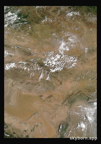 The Earth on 3 July 2016 · Gobi Desert