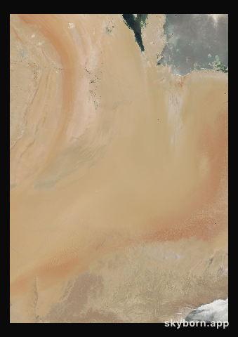 The Earth on 7 July 2016 · Empty Quarter, Arabia