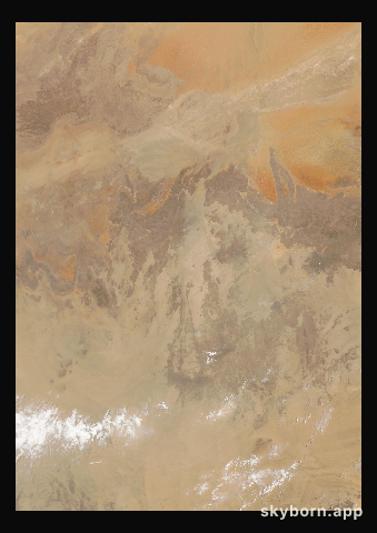 The Earth on 20 July 2016 · Sahara, Algeria