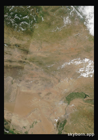 The Earth on 29 July 2016 · Gobi Desert