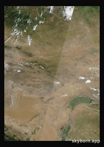 The Earth on 31 July 2016 · Gobi Desert