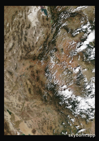 The Earth on 8 August 2016 · Colorado Plateau