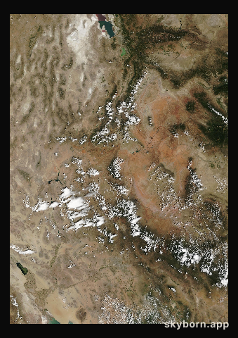 The Earth on 12 August 2016 · Colorado Plateau