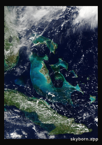 The Earth on 18 September 2016 · Bahamas