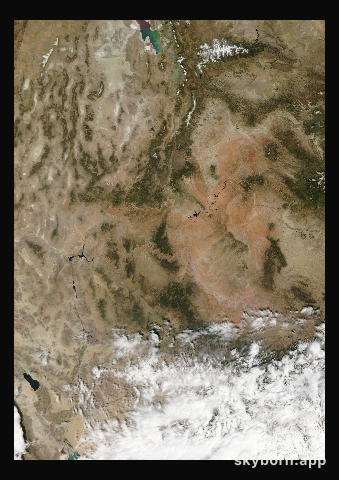The Earth on 26 September 2016 · Colorado Plateau