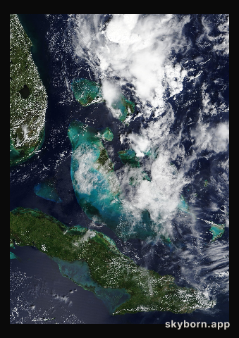 The Earth on 28 September 2016 · Bahamas