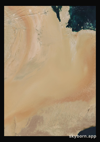 The Earth on 5 November 2016 · Empty Quarter, Arabia