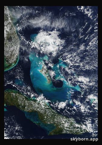 The Earth on 29 November 2016 · Bahamas