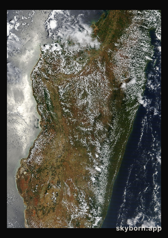 The Earth on 14 December 2016 · Madagascar