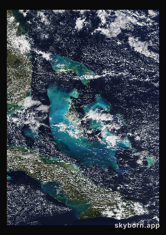 The Earth on 26 December 2016 · Bahamas
