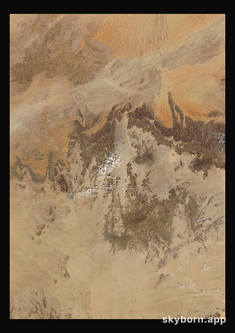 The Earth on 30 December 2016 · Sahara, Algeria