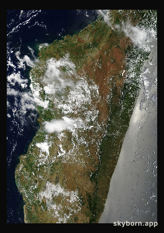 The Earth on 26 January 2017 · Madagascar