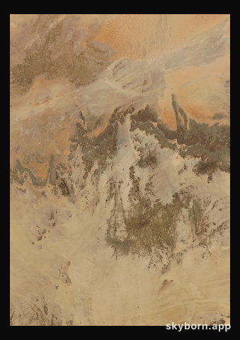 The Earth on 7 February 2017 · Sahara, Algeria