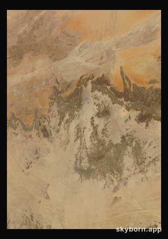 The Earth on 11 March 2017 · Sahara, Algeria