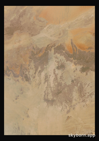 The Earth on 2 April 2017 · Sahara, Algeria