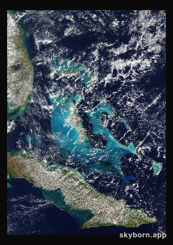 The Earth on 14 April 2017 · Bahamas