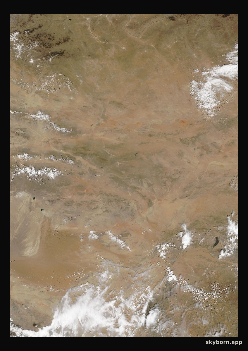 The Earth on 9 May 2017 · Gobi Desert