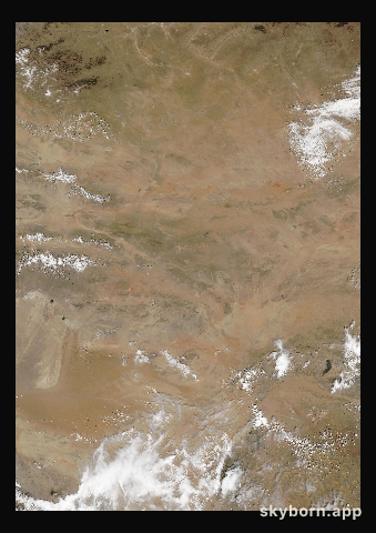 The Earth on 9 May 2017 · Gobi Desert