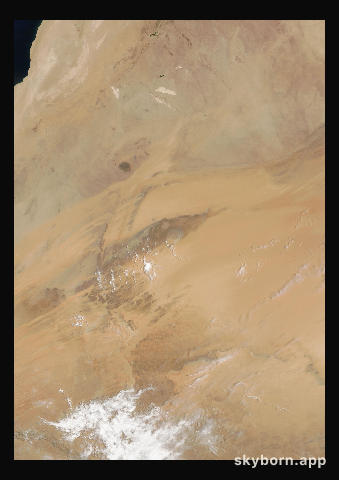 The Earth on 15 May 2017 · Eye of the Sahara, Mauritania