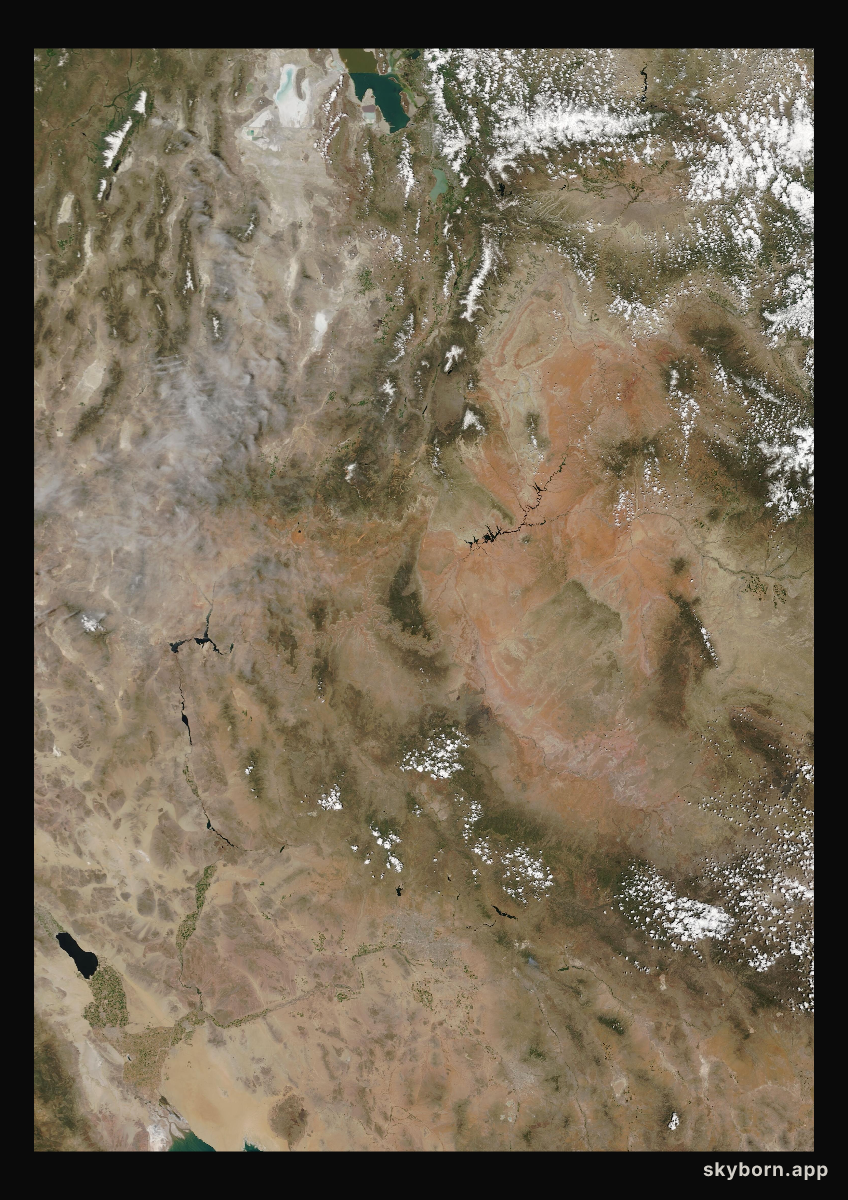 The Earth on 22 May 2017 · Colorado Plateau