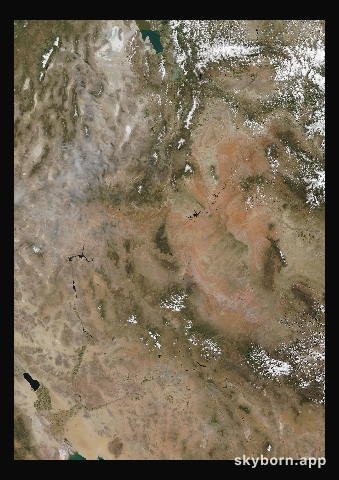 The Earth on 22 May 2017 · Colorado Plateau