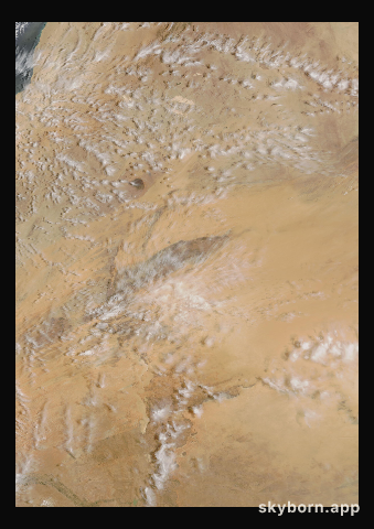 The Earth on 5 June 2017 · Eye of the Sahara, Mauritania