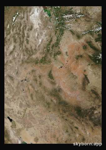 The Earth on 14 June 2017 · Colorado Plateau