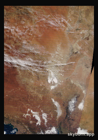 The Earth on 18 June 2017 · Lake Eyre, Australia