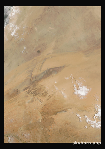 The Earth on 23 June 2017 · Eye of the Sahara, Mauritania