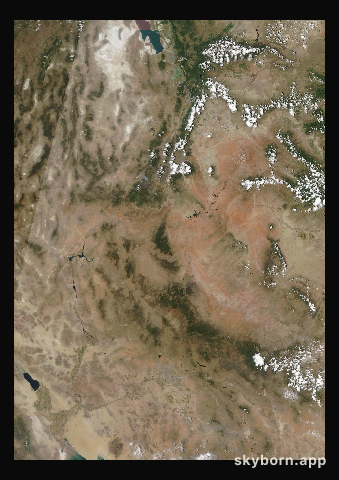 The Earth on 4 July 2017 · Colorado Plateau