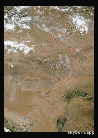 The Earth on 10 July 2017 · Gobi Desert