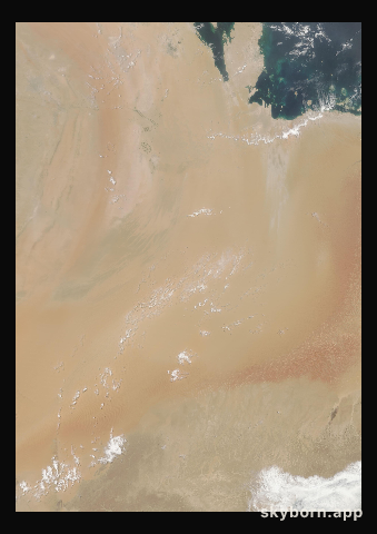 The Earth on 12 July 2017 · Empty Quarter, Arabia
