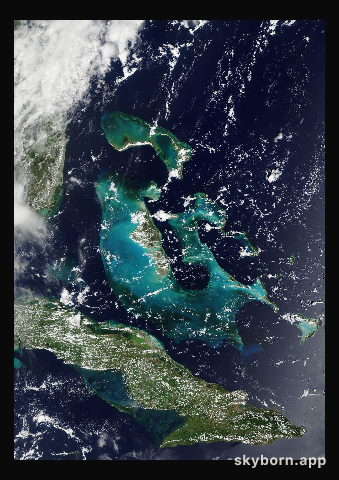 The Earth on 3 September 2017 · Bahamas