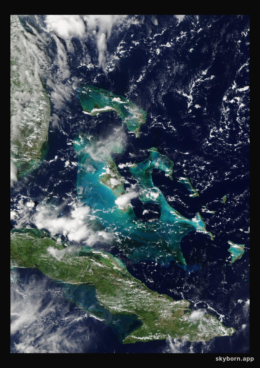 The Earth on 5 September 2017 · Bahamas