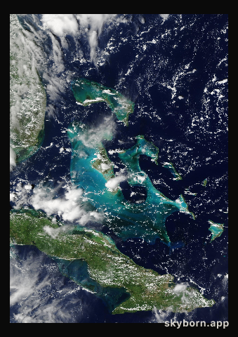 The Earth on 5 September 2017 · Bahamas