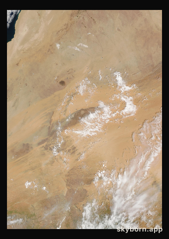 The Earth on 6 September 2017 · Eye of the Sahara, Mauritania